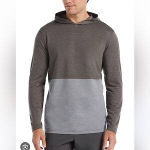 NWT- men’s PGA TOUR- light weight hoodie. asphalt - size L